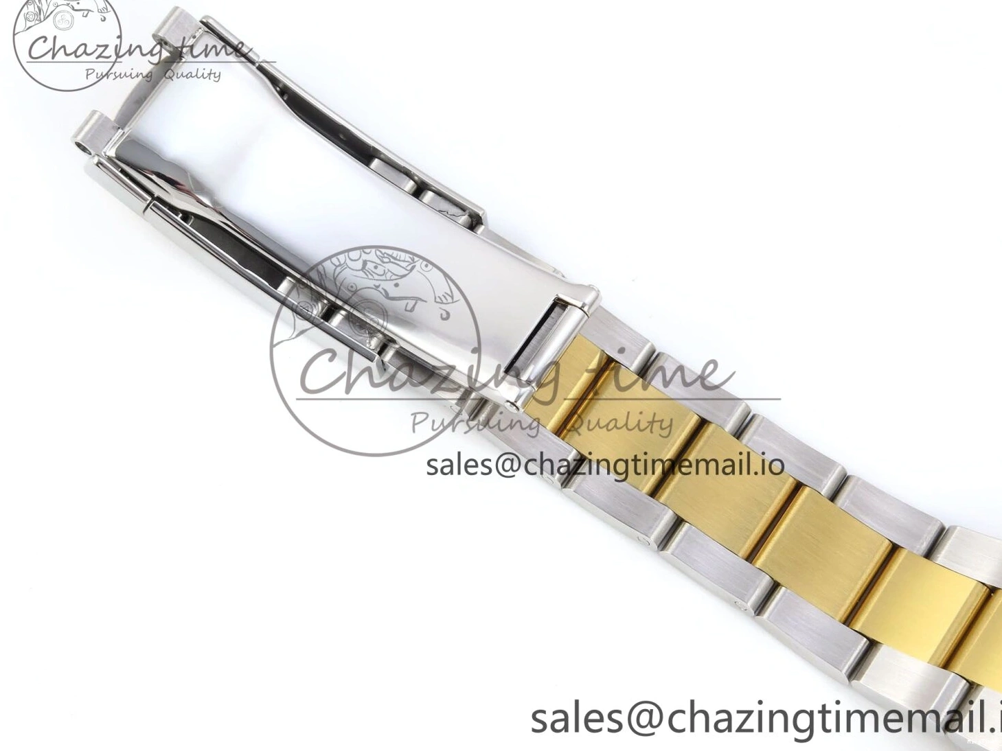 MiroTime 0418 SmartChoice DateJust 36 126233 EWEF Best Edition YG Stick Dial on SS YG Oyster Bracelet A 669